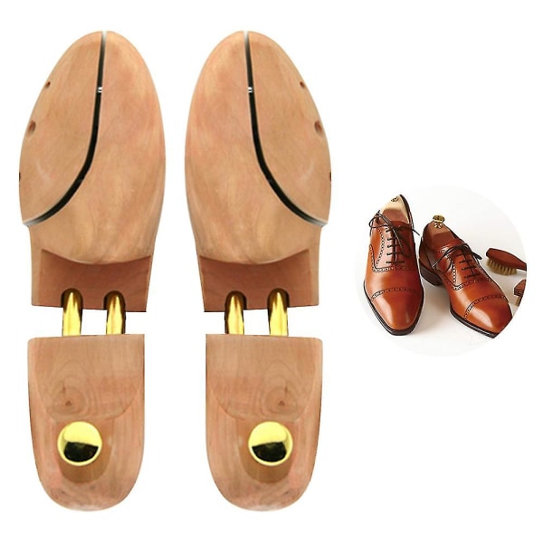 1 par massivträ Lotus Shoe Support Shoe Expander Spring 37-38 size