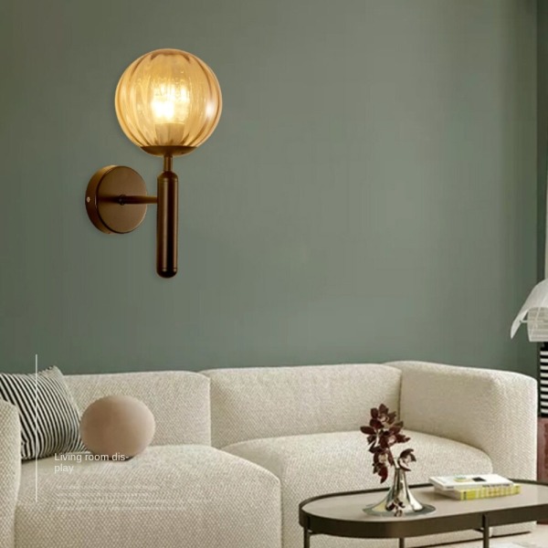 Vägglampa inomhus, kreativ modern minimalistisk stil, 6102 Copper