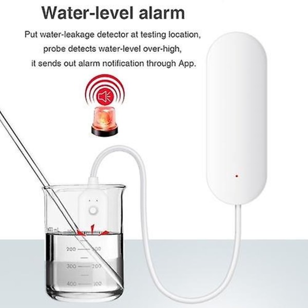 WIFI Vattenläckagedetektor Vattenläckagesensor