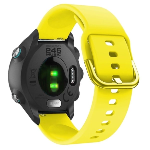 Gult watch i silikon för Garmin Forerunner 245