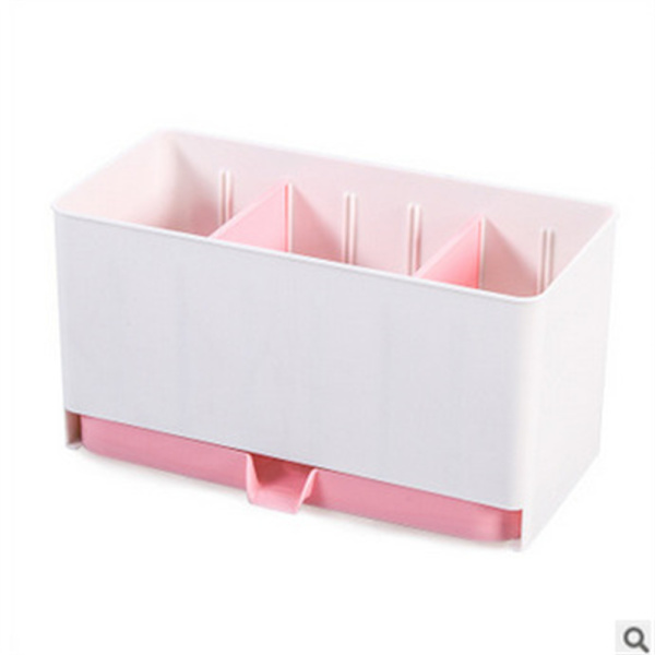 Avloppsförvaringslåda, Lämplig för kök Dubbelvägg Pink