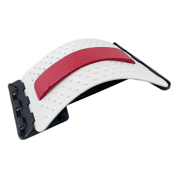 Back Stretcher Corrector Back Relax Stretch Soothing Red 3 gears