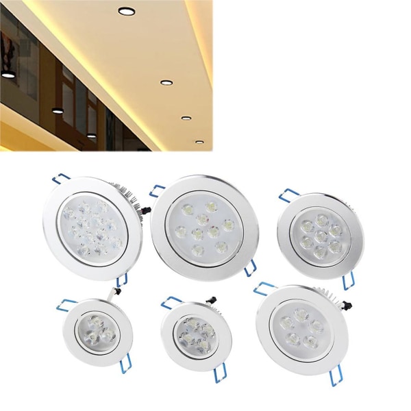 9w Led Downlight Tak Infälld Light Down Lamp Belysning
