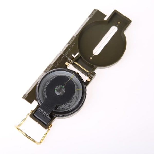 Bärbar Folding Army Green Lens Compass American Military