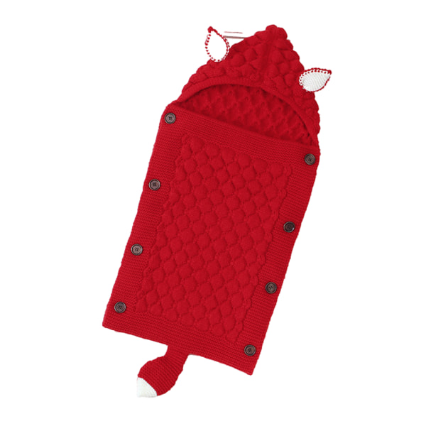 75*35+14 Svanssovsäck, lämplig för vår och höst, Red Without velvet