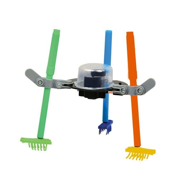 1 st Doodling Robot Kit Kreativ Graffiti Ritning DIY Auto