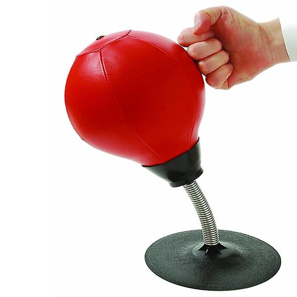 Desktop boxningssäck Stress Buster Ball Stress relief Red