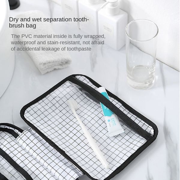 DuPont-papper + PVC-förvaringsväska, lämplig för resor White
