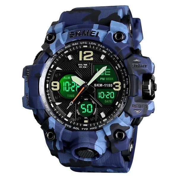 Digitala vattentäta armbandsur Red