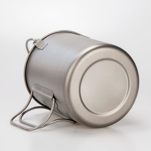 Ny 750 ml titan kaffekopp Mugg French Press Pot Coffee