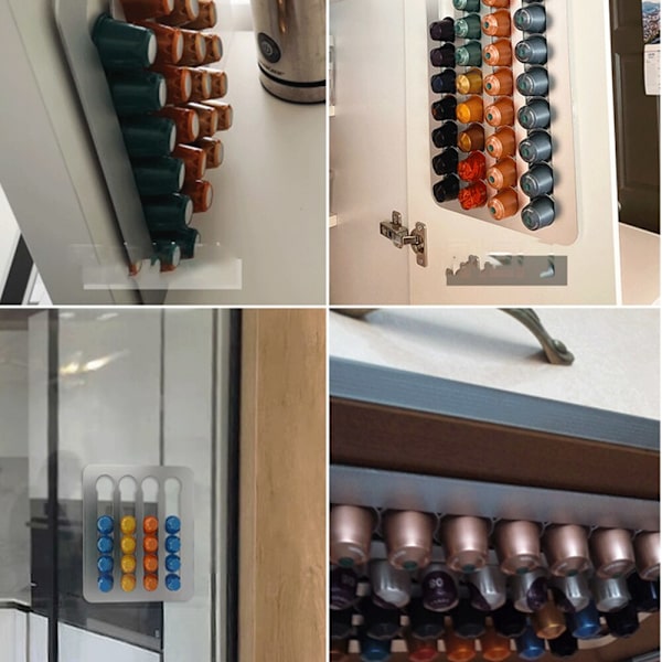 Pod Nespresso Kapselhållare Stativ Aluminium