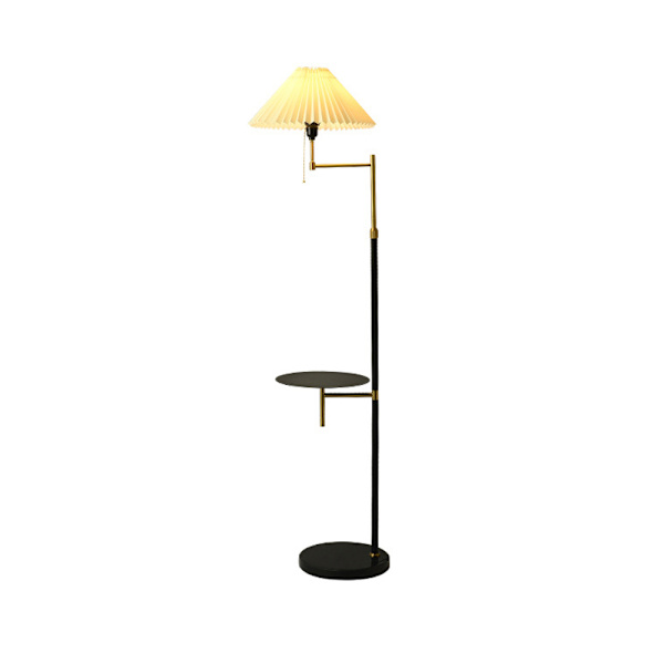 12W Trådlös laddning Golvlampa Soffbord Vardagsrum