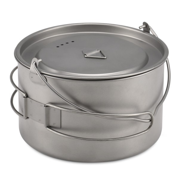 Pure Titanium Folding Cup + Fällbart handtag Hängkruka