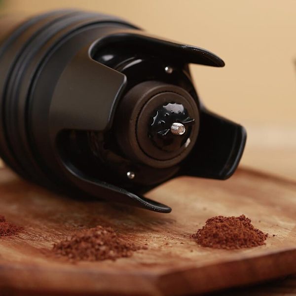 Elektrisk kaffekopp i rostfritt stål 427ml Kvarn dubbel