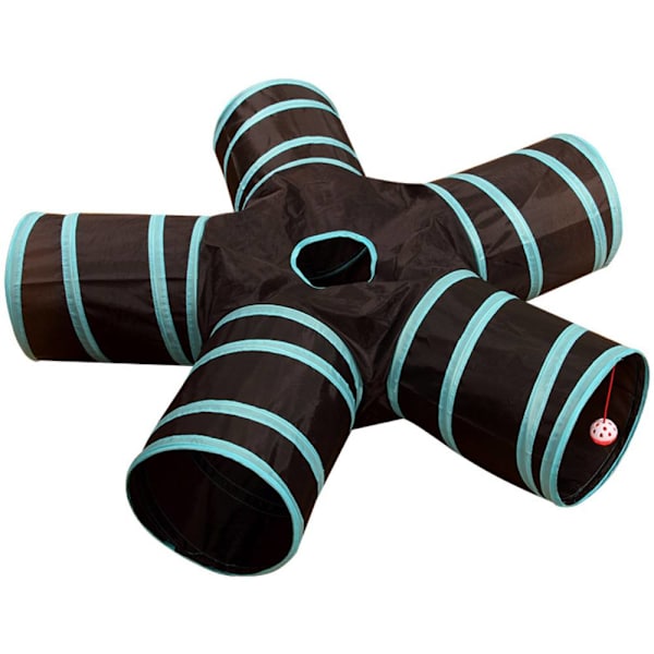 Cat Educational Toy, Femvägs Cat Tunnel Borrskopa