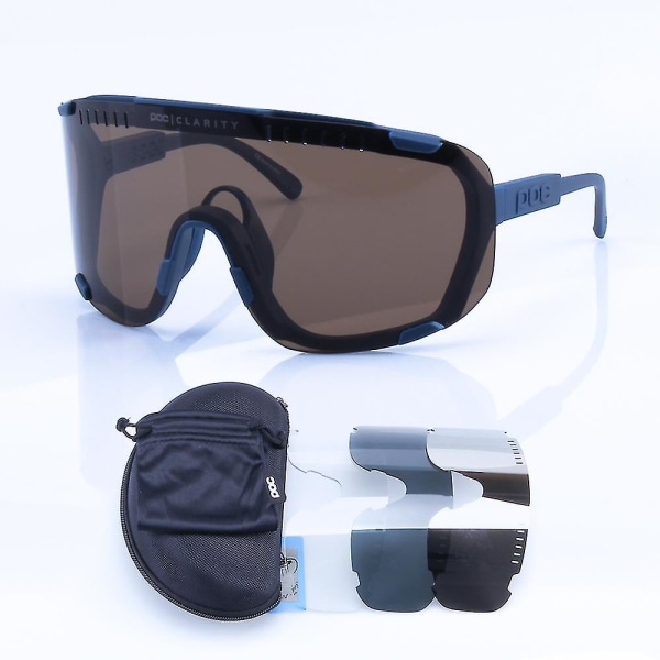 Poc Devour Polarized 4 Lens Cykelsolglasögon Män Kvinnor 4