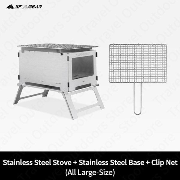 3F UL GEAR Utomhus bärbar BBQ Grill Camping Familjefest