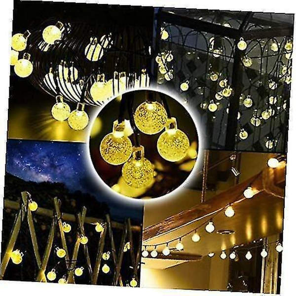 20 Led Power Fairy Light String Lamps House Ourdoor Xmas