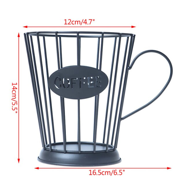 Universal 1st Kaffekapsel förvaringskorg Kaffekopp