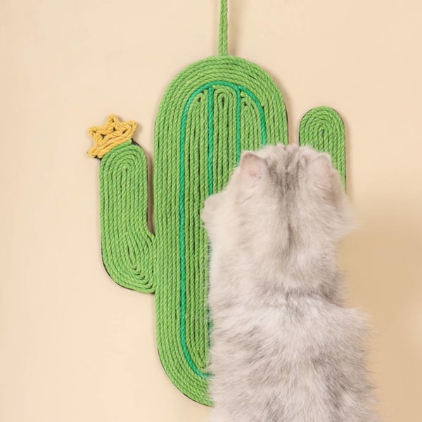 Cactus Cat Scratch Board, Sisal Soffa Reptålig Och