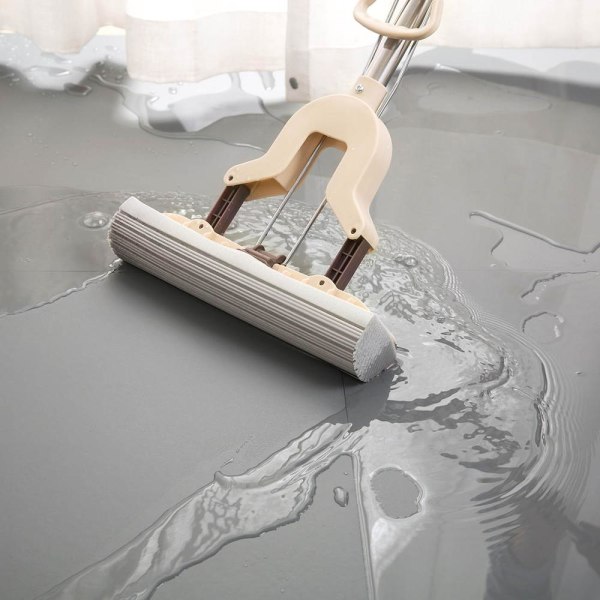 Golvmopp Svampmopp Twist The Water Mop Mikrofibermunstycke