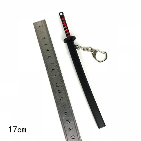 Demon Slayer Sword Keychain Japan Anime Demon Slayer Kimetsu Black blue gold