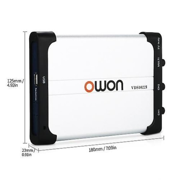 Owon VDS1022I Dual-channel Oscilloscope PC Oscilloskop