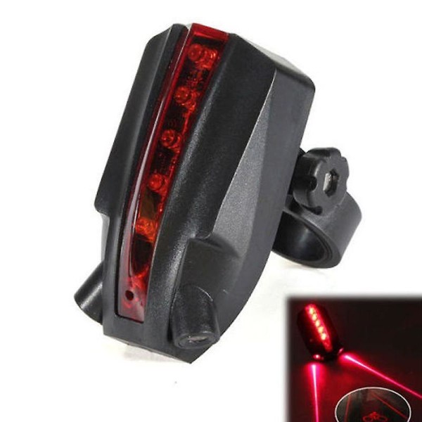 BIKIGHT Laser LED MTB Cykel Cykelsäkerhet Varningsljus