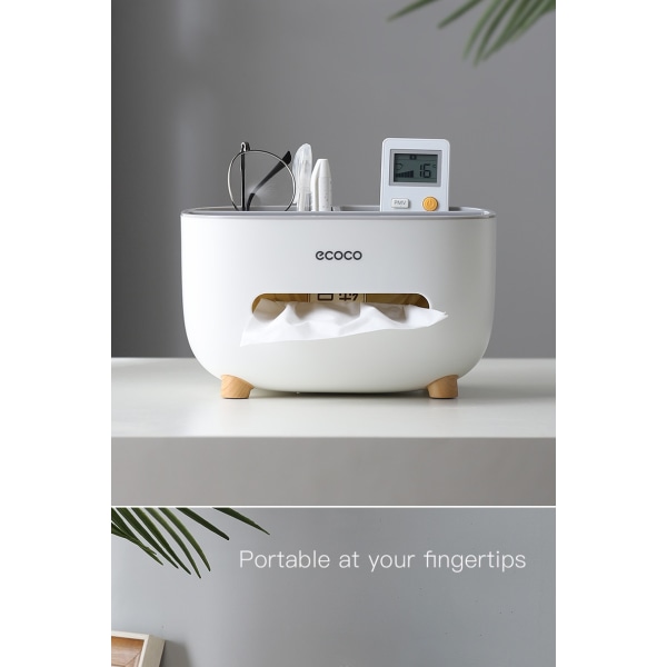 Hem Tissue Box Desktop Kök Servetthållare Förvaring