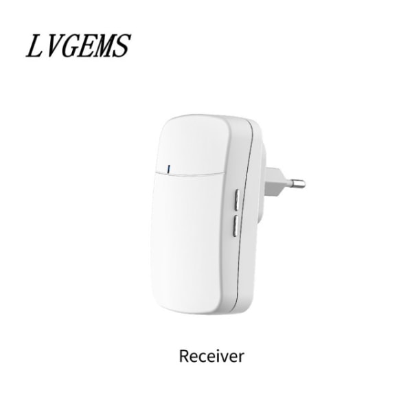 2ST Home Wireless Smart Vattentät Dörrklocka, Automatisk