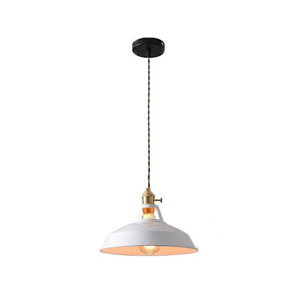 Retro industriell stil färgglad restaurang kök hem lampa White 3 Cool white