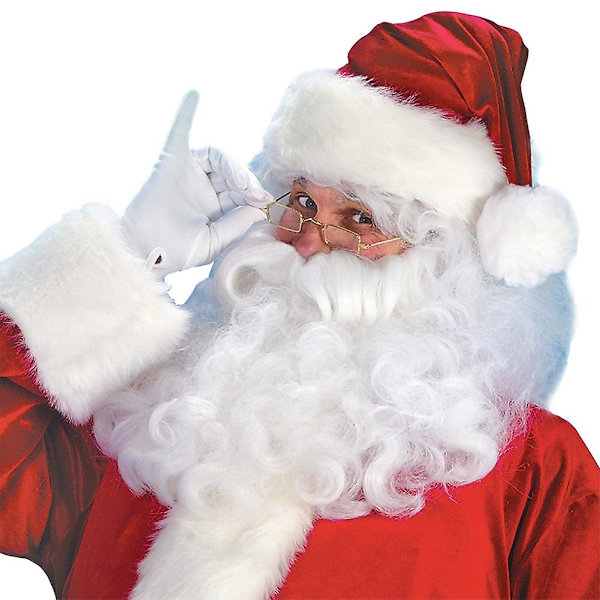 7 st/ set Vuxen jultomte Red Velvet Cosplay kostym kostym M