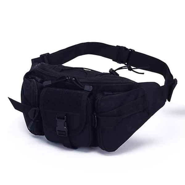 D05 Utomhussport Vattentät midjeväska Fiske Black