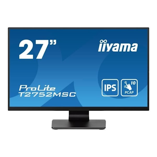 LED-näyttö - IIYAMA - ProLite T2752MSC-B1 - 27" - Kosketus - 1920 x 1080 - IPS - 400 cd/m²