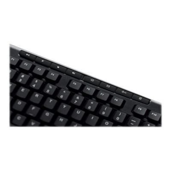 Logitech K270 Wireless Keyboard - 2,4 GHz - Engelsk - Sort - UK