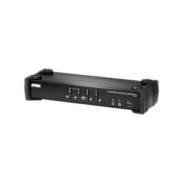 Aten CS1924 DisplayPort/USB 3.0/Audio KVM-switch - 4 porte