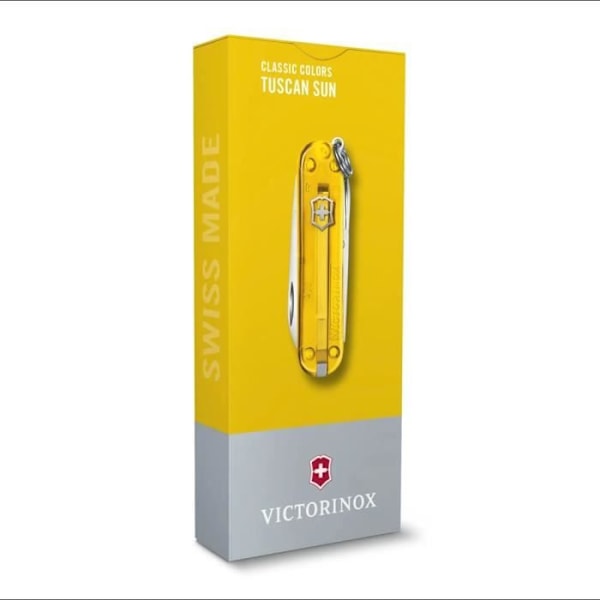 Schweizisk hærkniv - VICTORINOX - Classic SD - 58 mm - 7 funktioner - Toscansk solfarve Toscansk sol