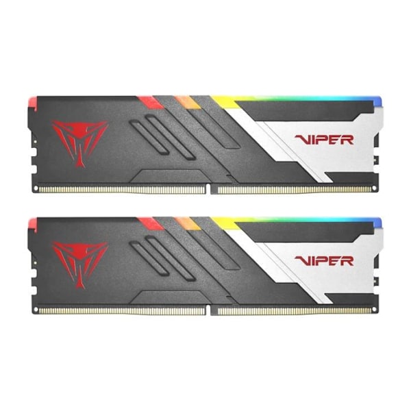 Patriot Viper Venom RGB PC5-48000 (6000 MHz) DDR5 DIMM 32 GB (2x16 GB) Memory Stick-sæt (sort)