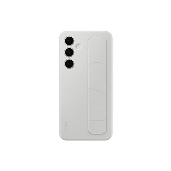 Silikonikotelo kaulanauhalla Samsung Galaxy S24 FE:lle Harmaa grå