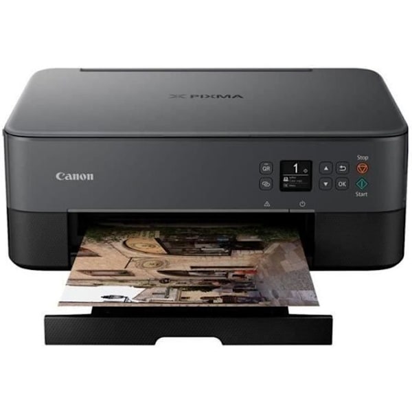 Multifunktionsprinter - CANON PIXMA TS5350a - Kontor- og fotoinkjet - Farve - WIFI - Sort Sort