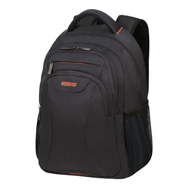 Rygsæk - American Tourister - At Work - 15,6 tommer - Sort / Orange - Ergonomisk og rummelig