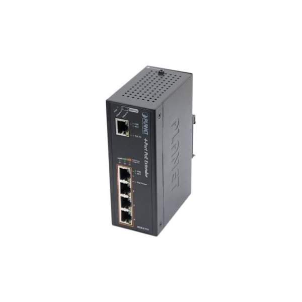 PLANET IPOE-E174 Gigabit industriel switch - 4 PoE+ porte - UltraPoE