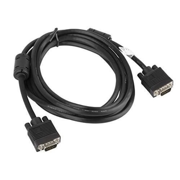 lanberg env.-vgac 10cc-0030 B VGA (15 Pin) - VGA (15 Pin) Pistokekaapeli ferriittiytimellä, 3 m musta -