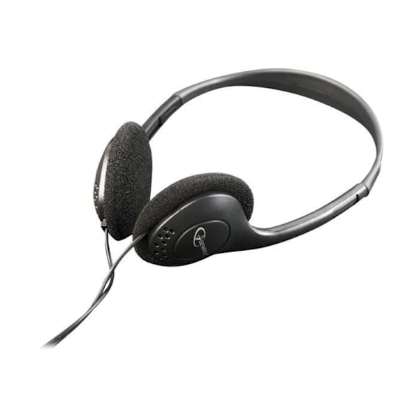 Gembird MHP-123 Kablede on-ear hovedtelefoner 3,5 mm stik sort