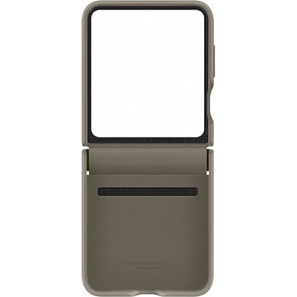 Samsung Galaxy Z Flip 5 Flap Eco Læder Taske Etoupe - EF-VF731PAEGWW Etoupe