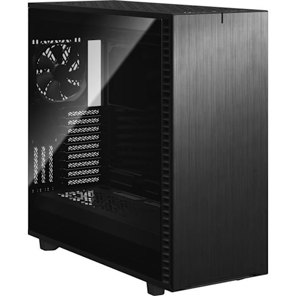 FRACTAL DESIGN PC CASE Define 7 XL - Sort - Hærdet glas - ATX-format (FD-C-DEF7X-03) Sort