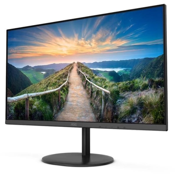 PC-näyttö - AOC Q27V4AE - 27" QHD - VA-paneeli - 4 ms - 75 Hz - HDMI / DisplayPort