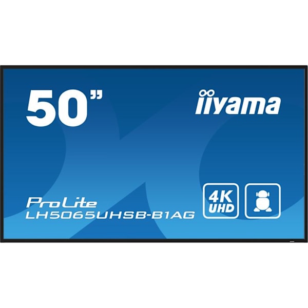 IIYAMA ProLite LH5075UHS-B1AG musta