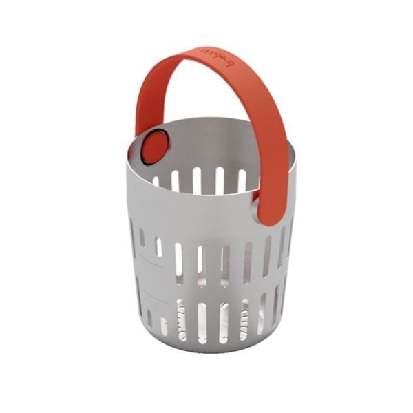 cooking pod pro - Koka pasta och korallgrönsaker inox - korall