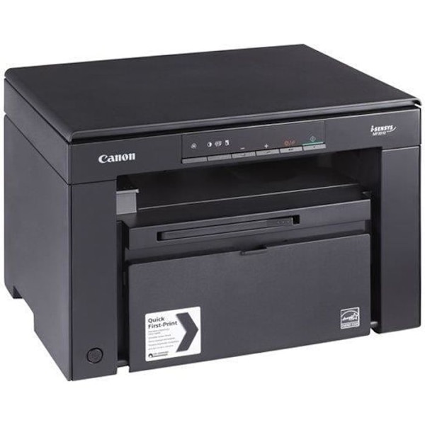 Printer - CANON - i-SENSYS MF3010 - Laser - Sort og hvid Sort